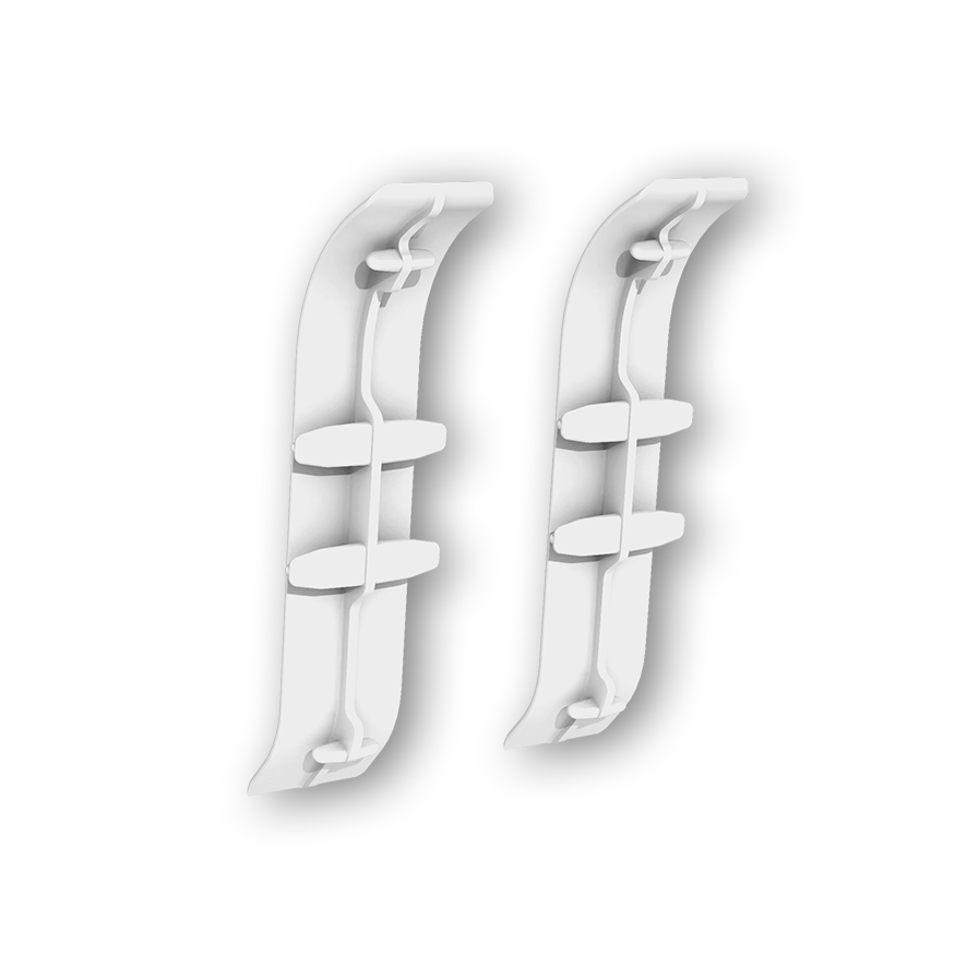 Соединитель для плинтуса 55мм