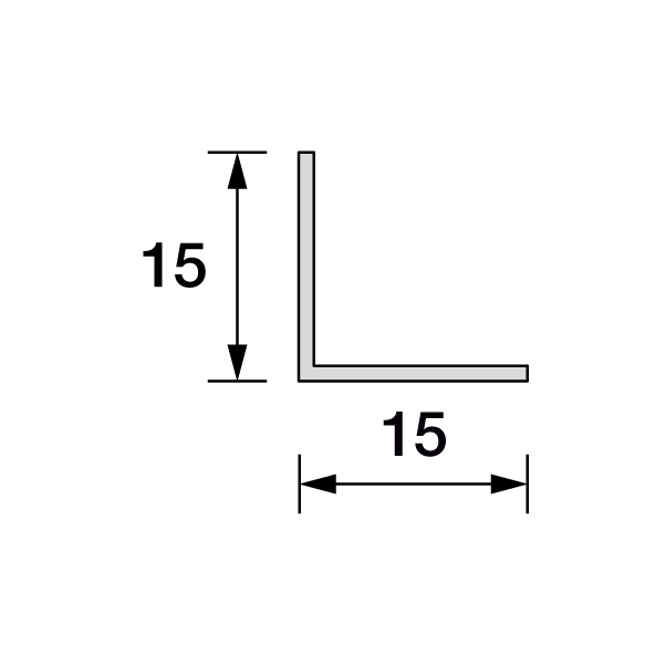 Угол 15х15мм 2,7м