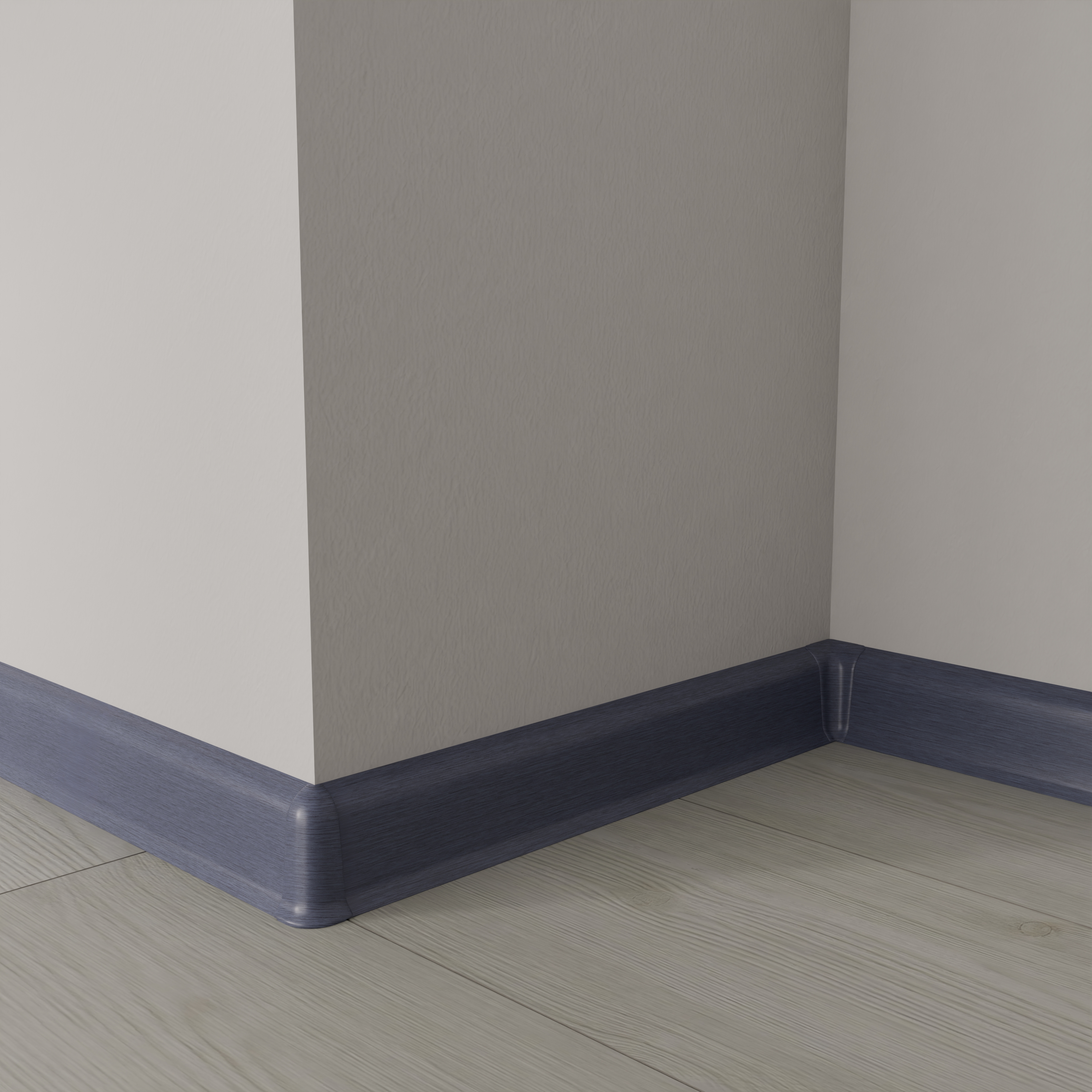 Угол наружный с крепежом для плинтуса 55мм